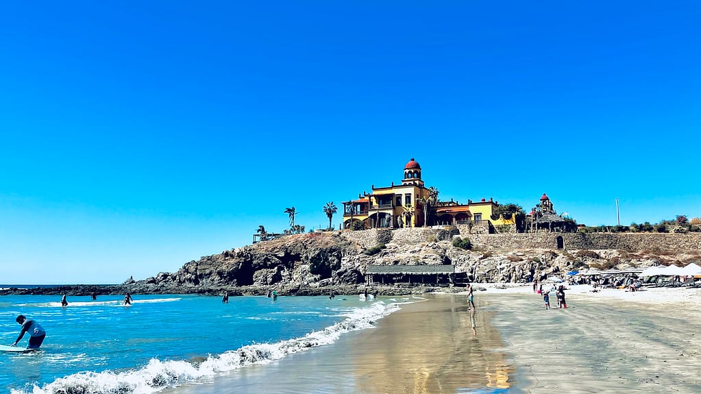 visit los cerritos baja beach playa los cerritos la hacienda surfing swimming