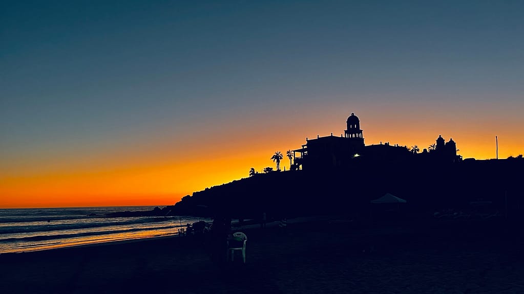 visit los cerritos baja sunset over playa los cerritos la hacienda