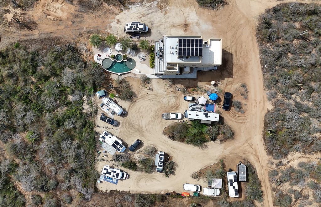 rv campground vacation rental desert baja california sur los cerritos resort