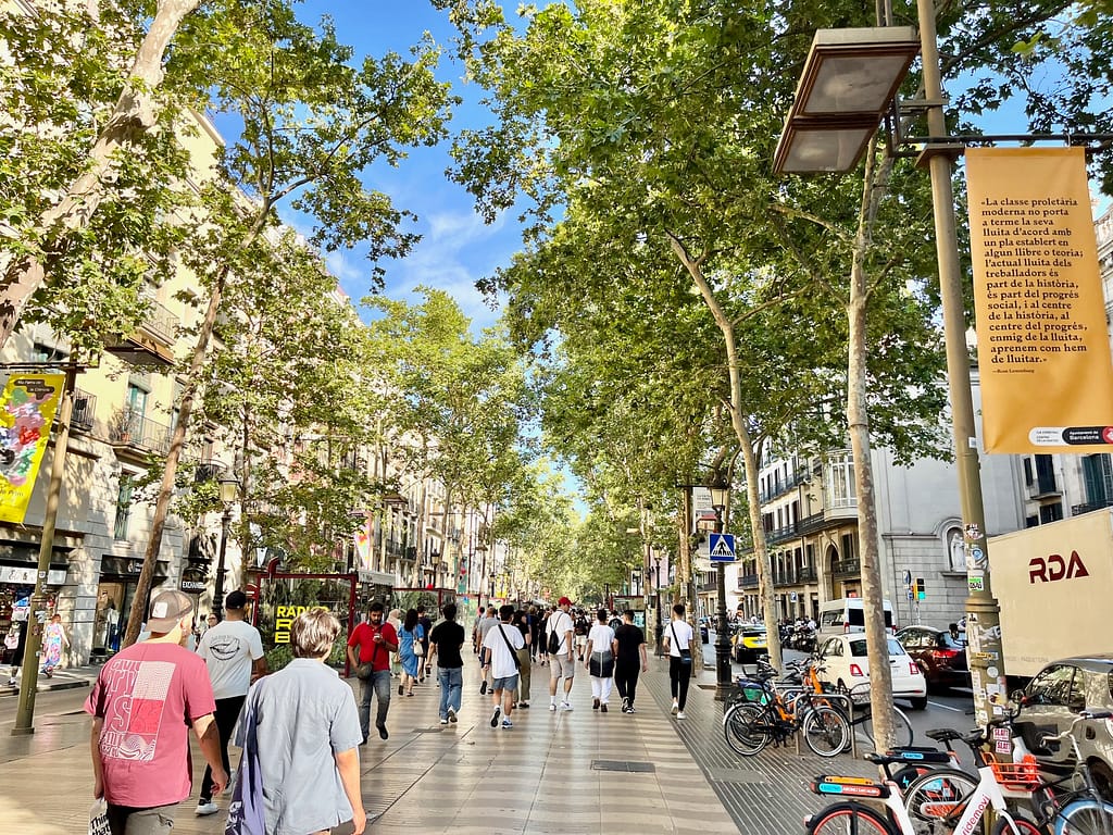 la rambla barcelona