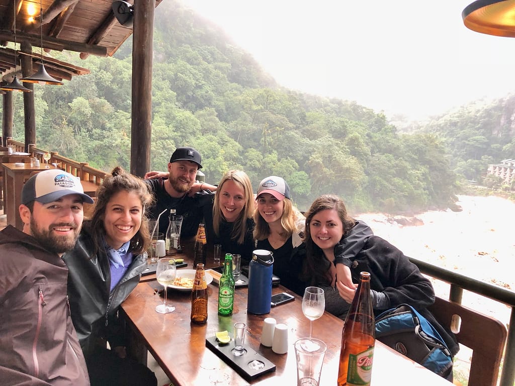 cusco and machu picchu in 3 days aguas calientes totos house restaurant vilcanota river