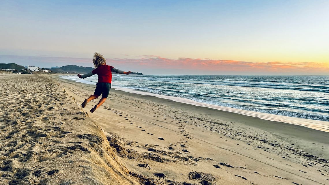 visit los cerritos baja beach sunset