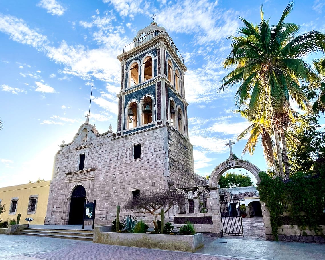 visit loreto baja sur mexico mision mission church