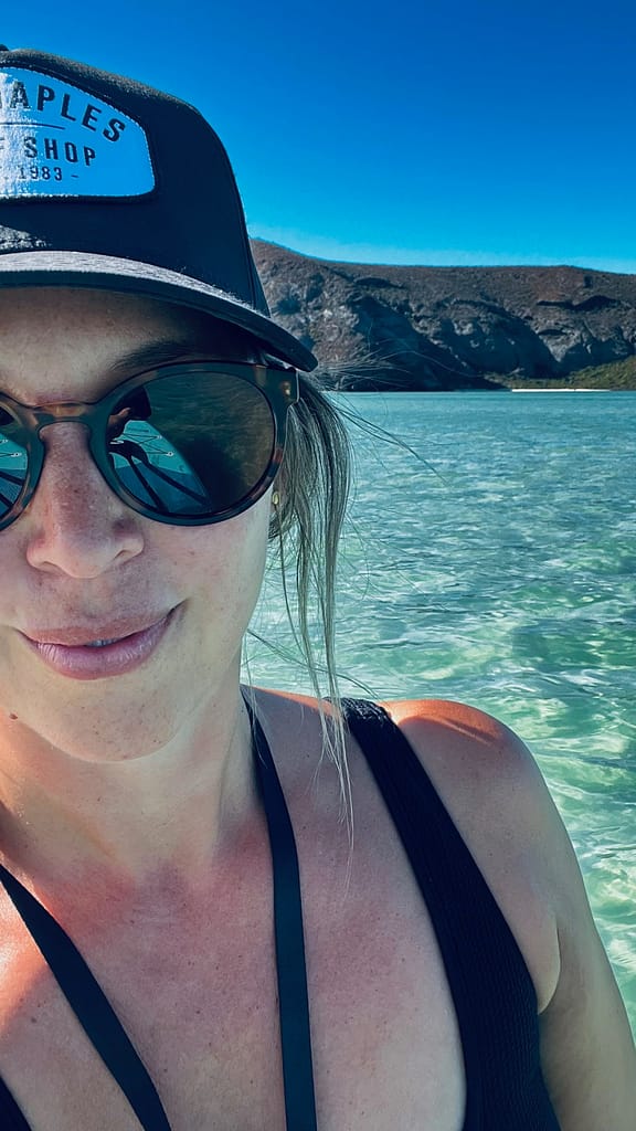 beach day at la paz playa balandra paddle boarding