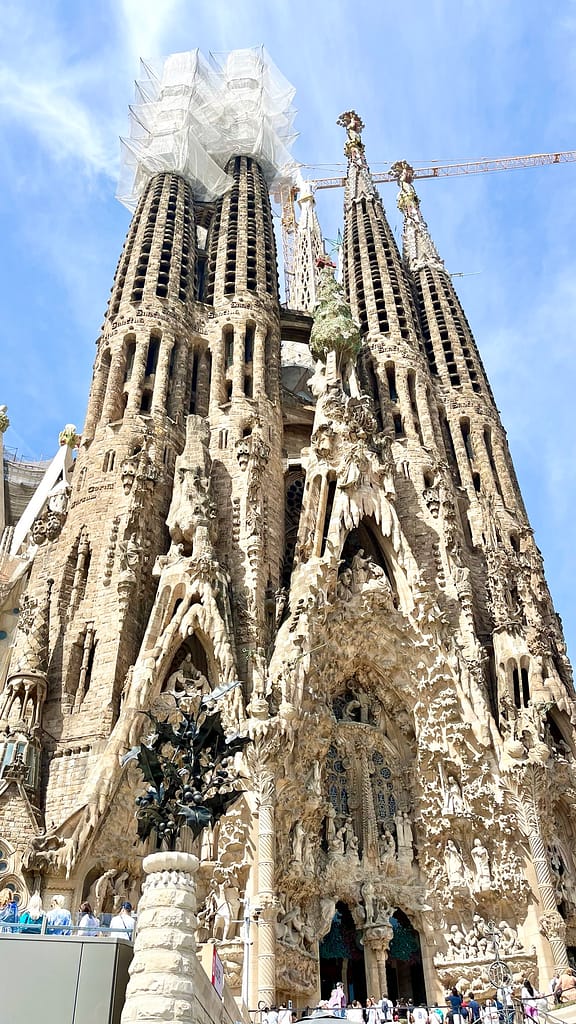nativity facade sagrada familia