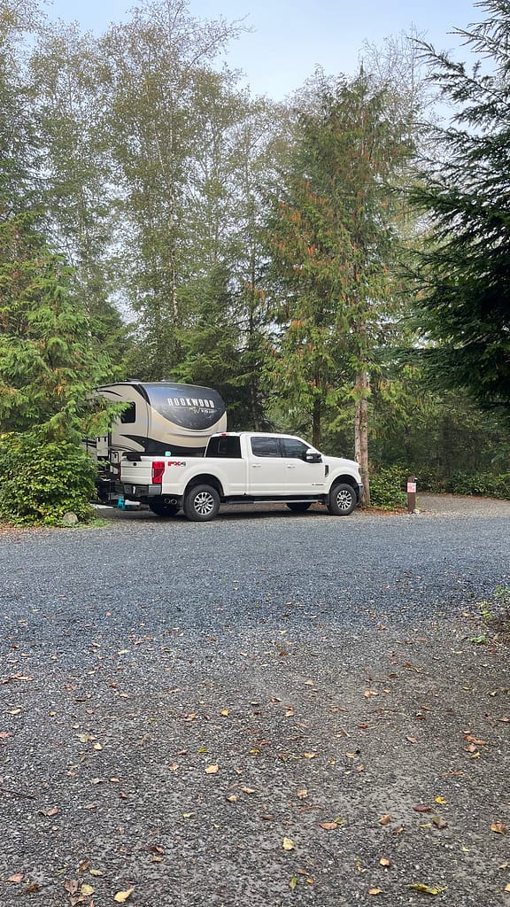 top 3 west coast rv campgrounds surf grove camping trailer truck campsite tofino bc british columbia canada