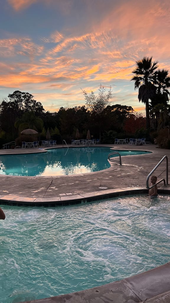 top 3 west coast rv campgrounds koa santa cruz monterey bay pool spa sunset