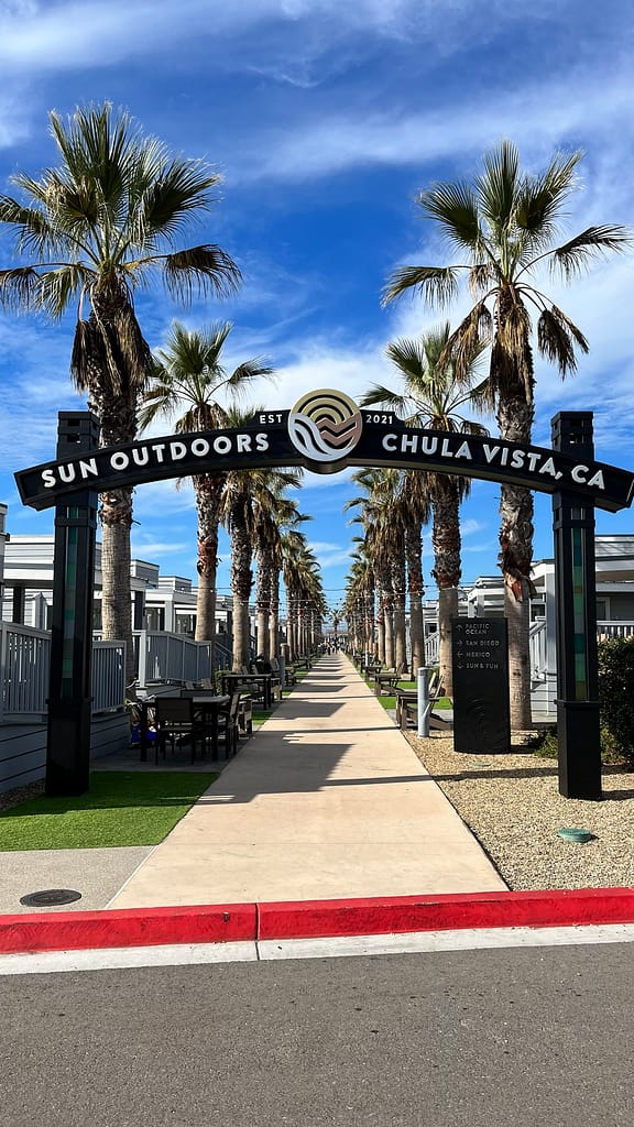 top 3 west coast rv campgrounds sun outdoors san diego bay cabins sign