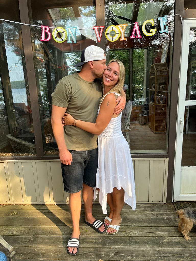 rv road trip across canada kissing goodbye