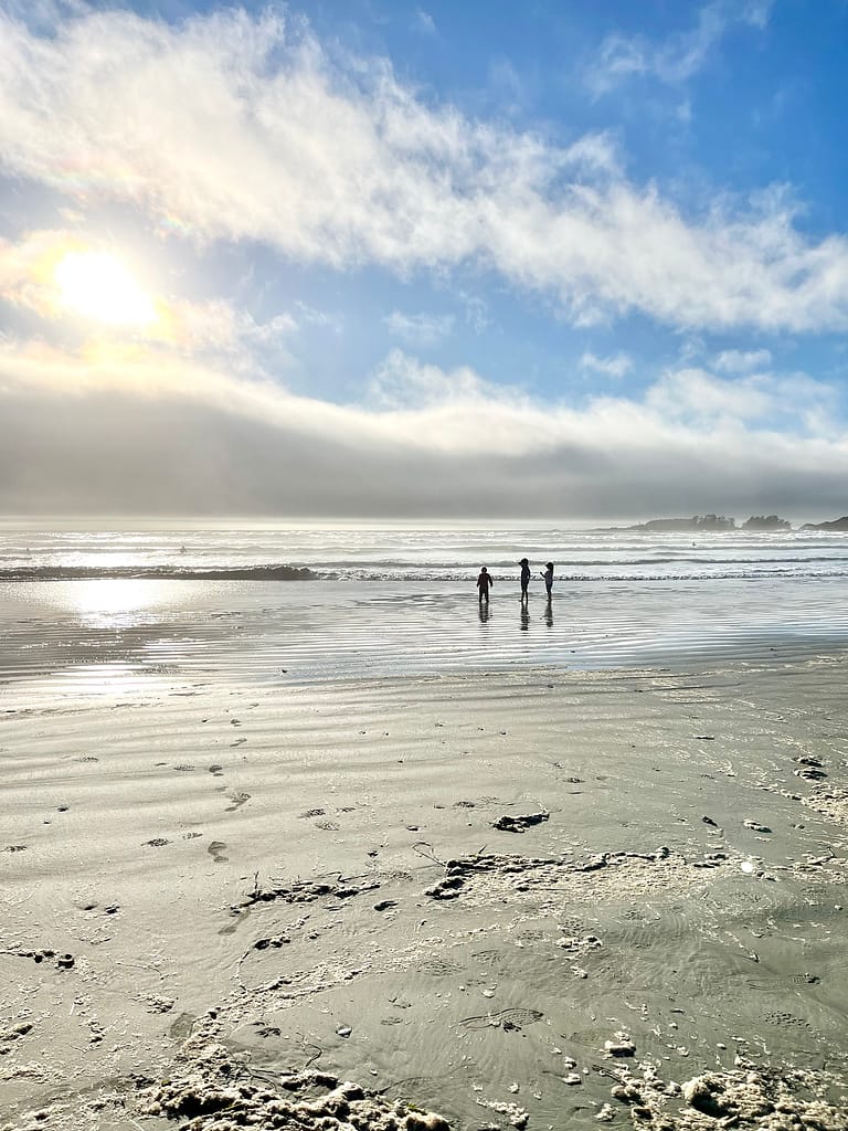 campground surf grove camping beach cox bay tofino bc
