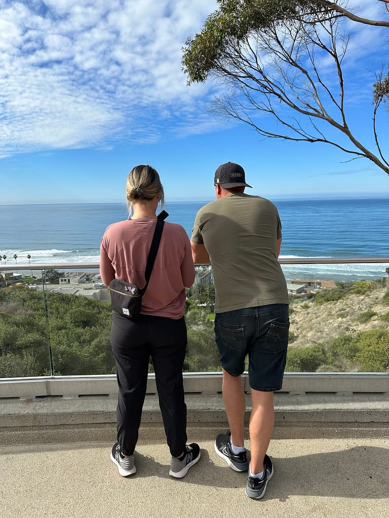 Spending the holidays in San Diego with family - La Jolla Beach Birch Aquarium at Scripps