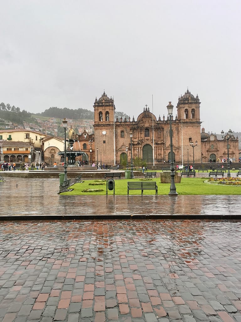 Cusco and Machu Picchu in 3 days plaza cathedral