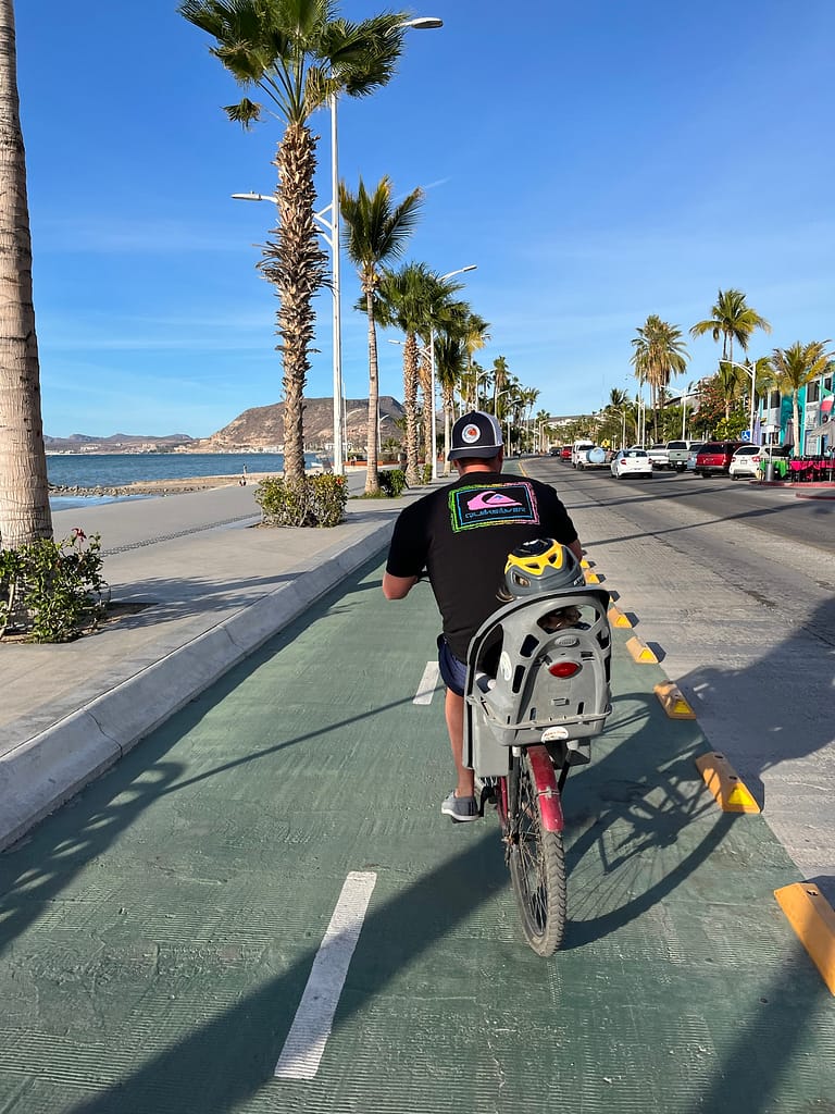 visit los cerritos baja la paz malecon biking sea of cortez