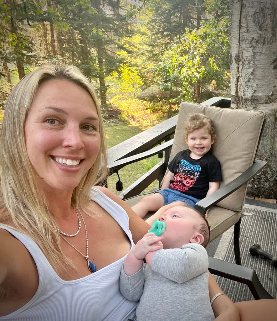 rv road trip across canada visiting friends' kids in prince george bc